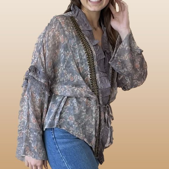 Jaded Gypsy Garden Romance Cardigan - Picture 3 of 5